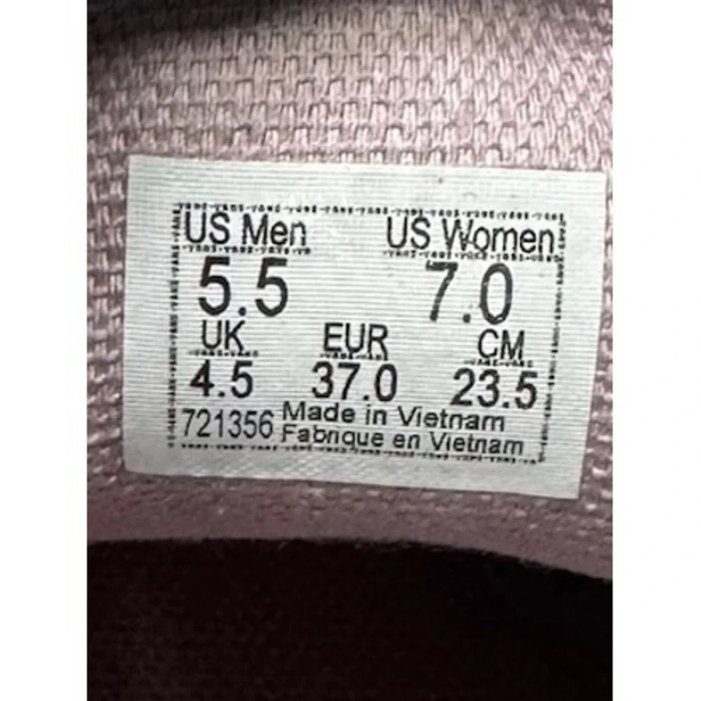 Vans Authentic Stacked Platform Sneakers Lavender Suede Women 7 Men 5.5